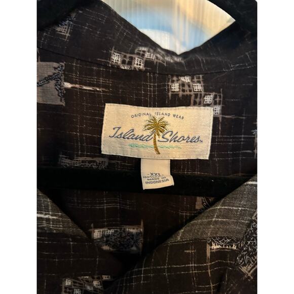 Men’s Island Shores casual button down shirt, Size XXL - Picture 2 of 5
